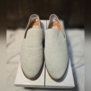 Dolce Vita Blue/Green Slip Ons